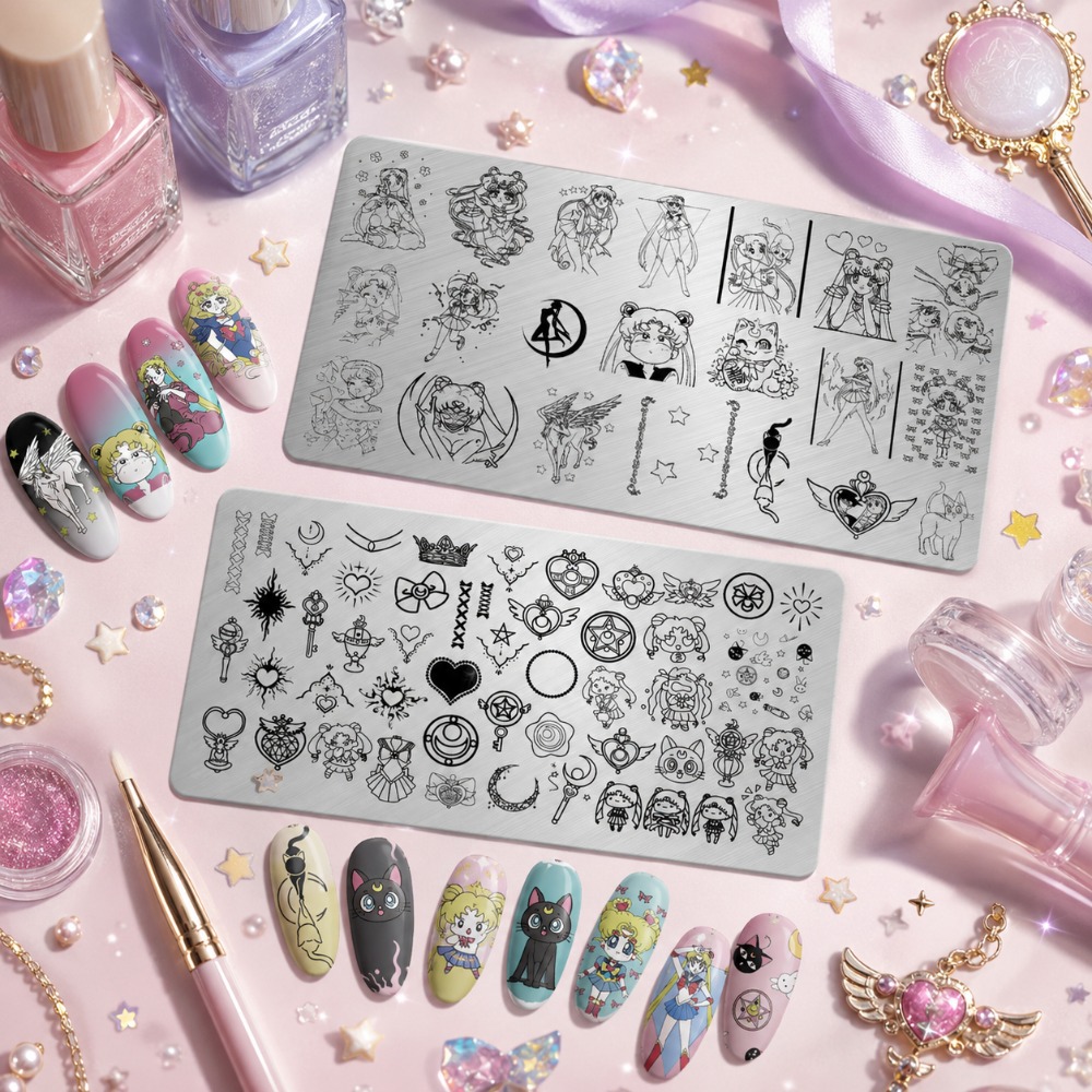 Placca per Stamping Unghie Sai - Nail Art Maroon recensione e prezzo