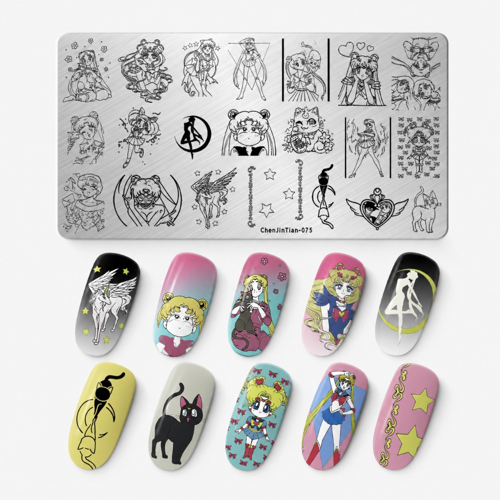 Placca per Stamping Unghie Sai - Nail Art Maroon recensione e prezzo