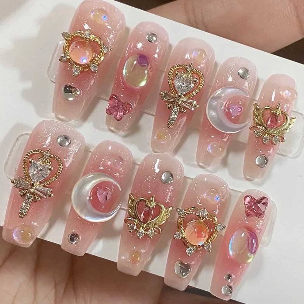 24 pz/scatola di Lusso Rosa Lu - Nail Art Maroon recensione e prezzo