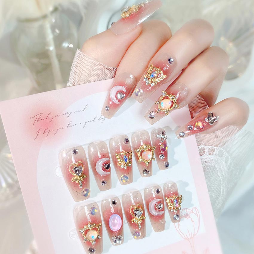 24 pz/scatola di Lusso Rosa Lu - Nail Art Maroon recensione e prezzo