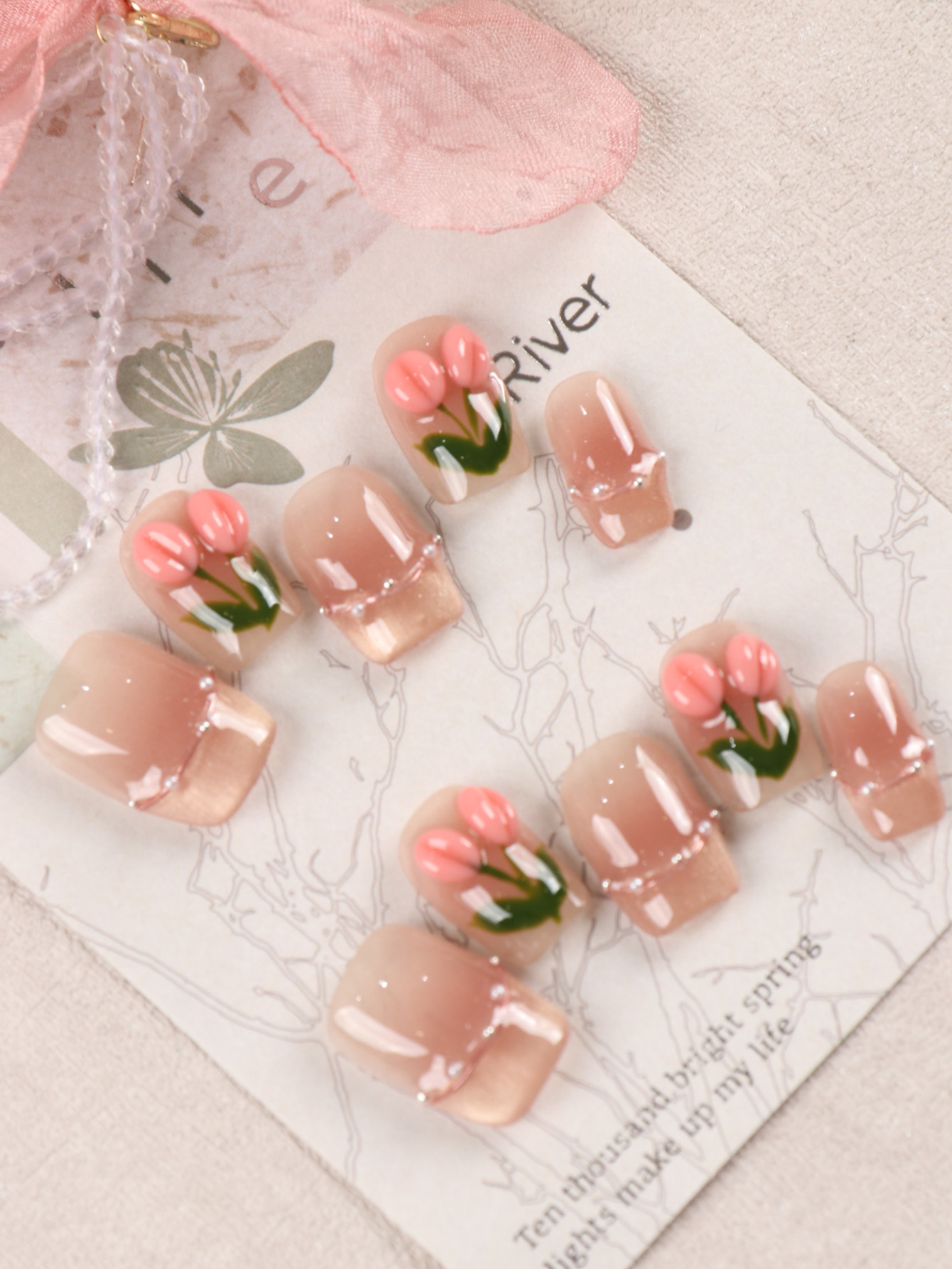 10 Pezzi Unghie Finte Corte Ro - Nail Adhesive Tab recensione e prezzo