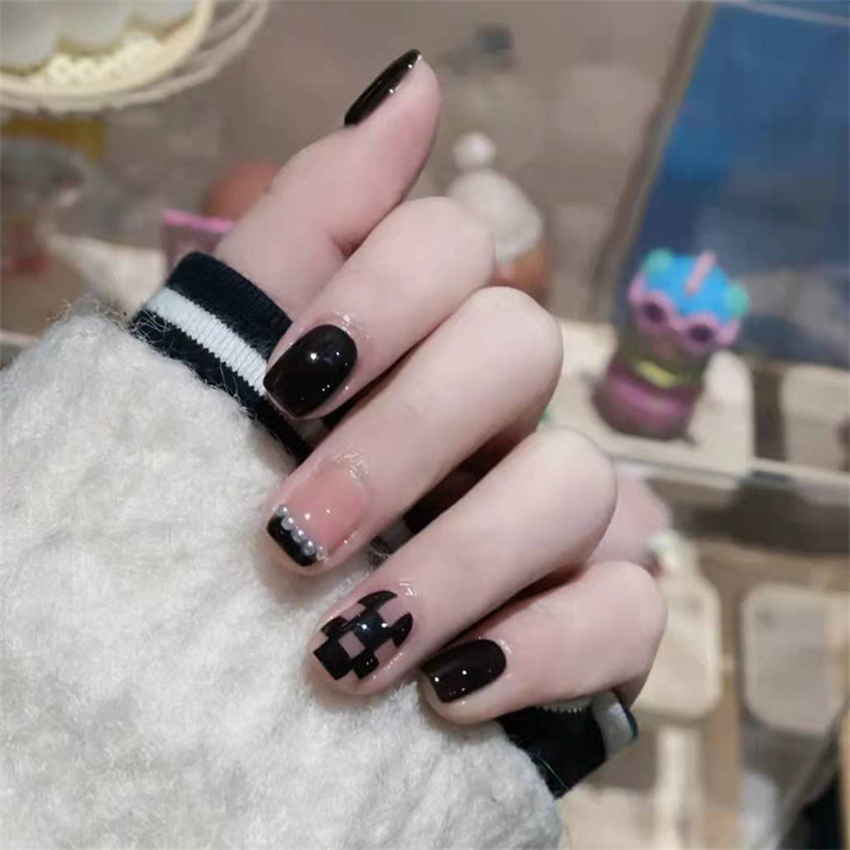 24 pezzi corto acrilico cuore  - Nail Art Maroon recensione e prezzo