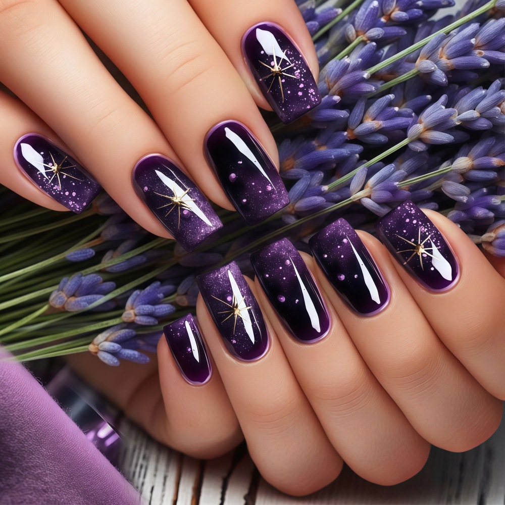 Unghie finte corte e medie sfu - Nail Art Maroon recensione e prezzo