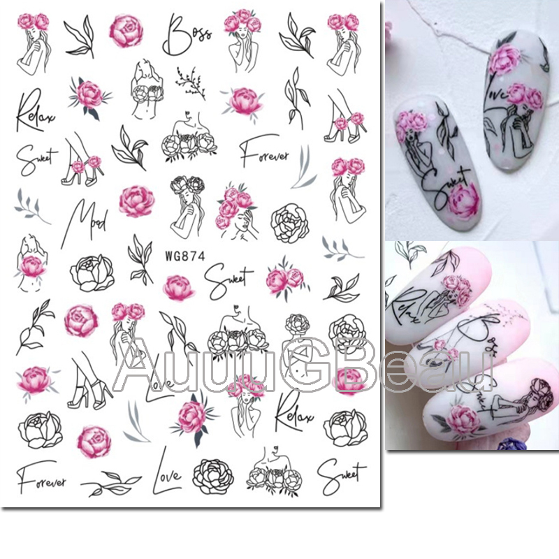 Decalcomanie per Nail Art 3d l - Nail Art Valentine recensione e prezzo