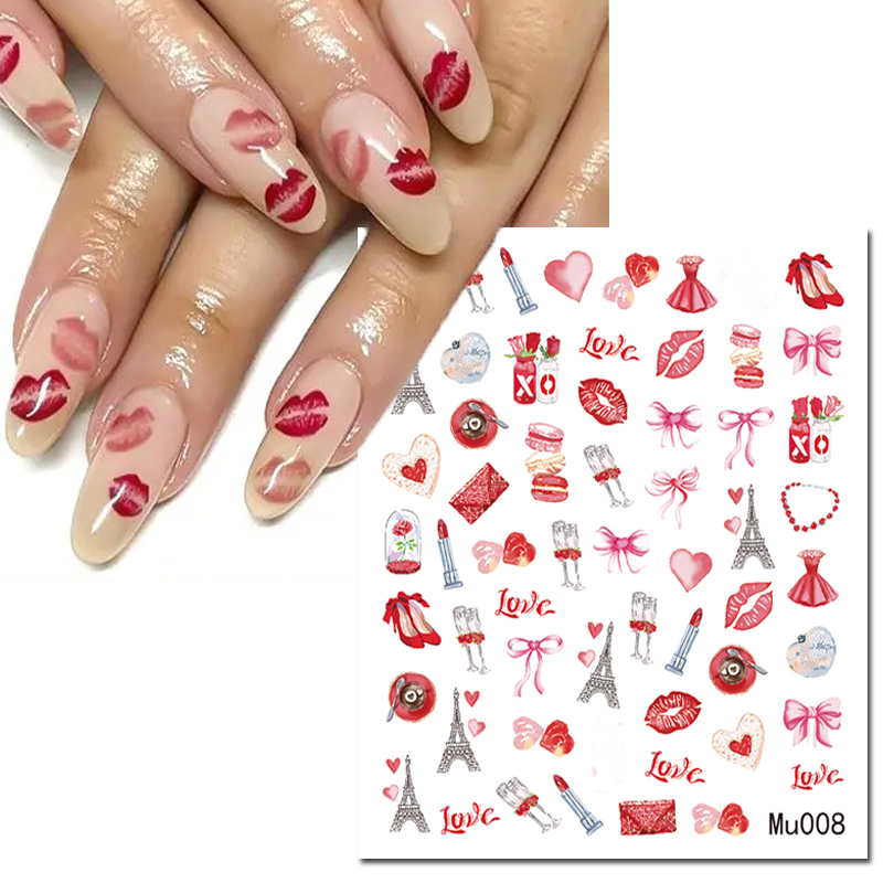 3d Nail Art Slider Adesivi San - Nail Art Valentine recensione e prezzo