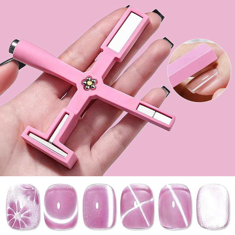Magnete per Unghie 5 in 1 con  - Nail Art Maroon recensione e prezzo